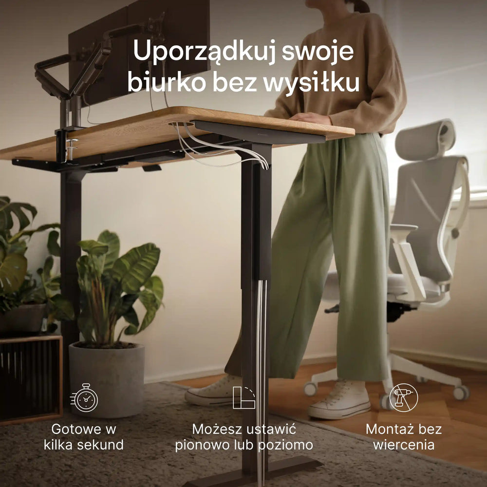 Magnetyczny kanał kablowy
