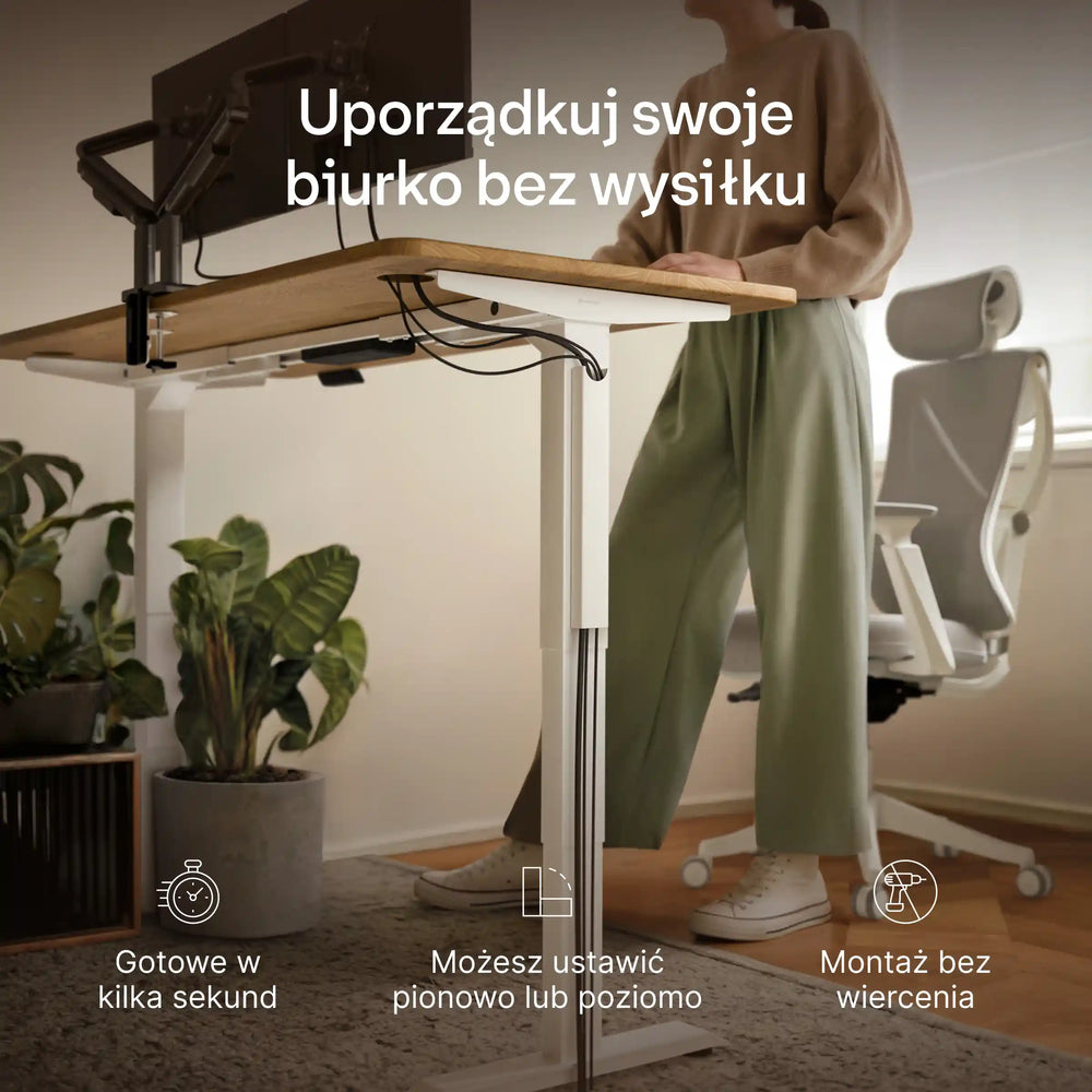 Magnetyczny kanał kablowy