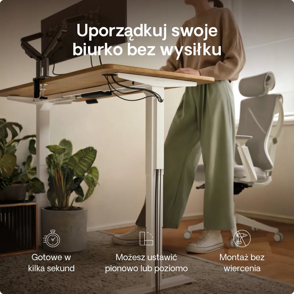 Magnetyczny kanał kablowy