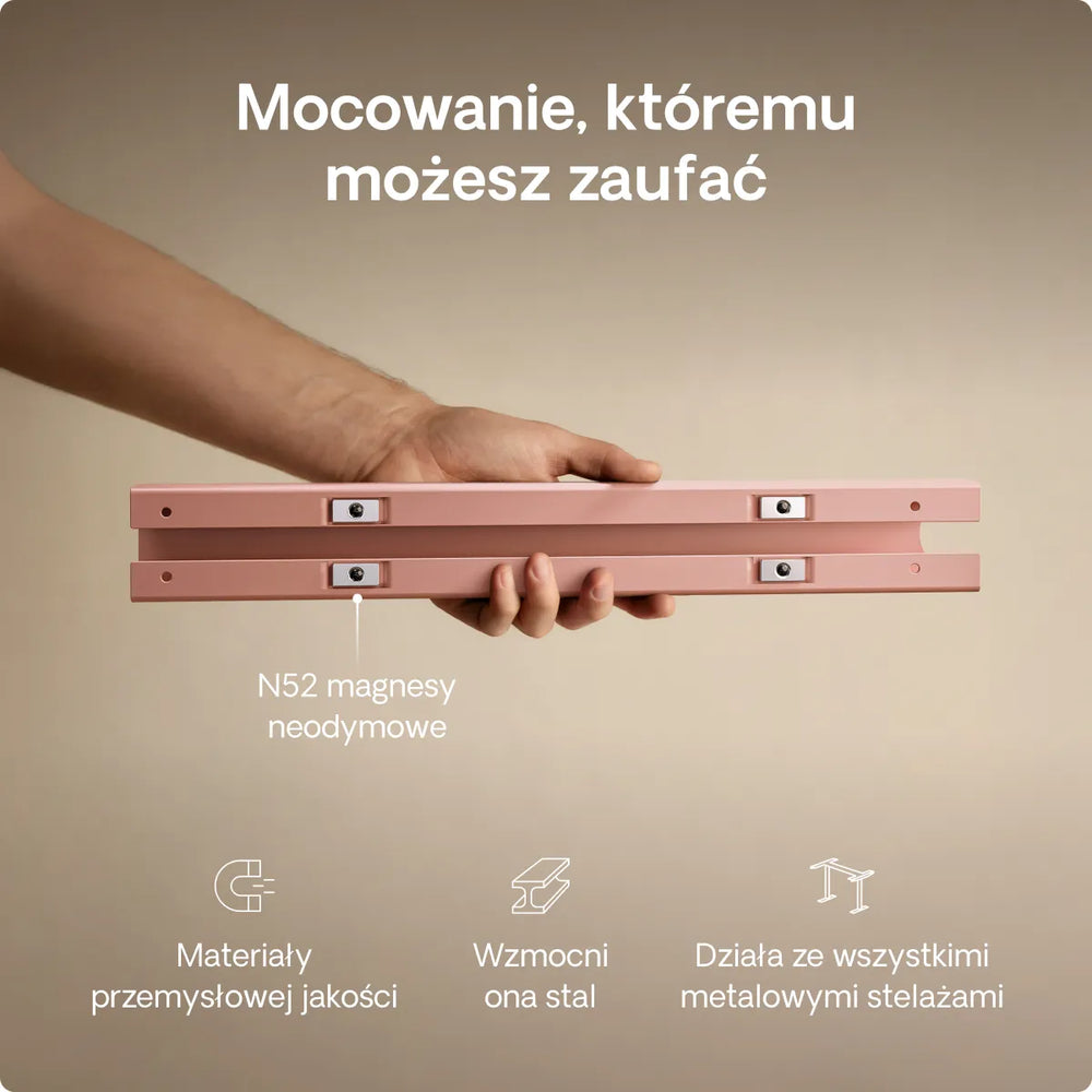 Magnetyczny kanał kablowy