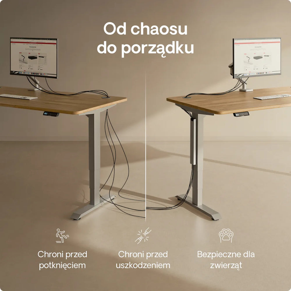 Magnetyczny kanał kablowy