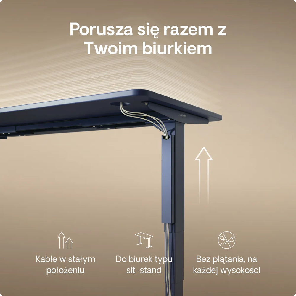 Magnetyczny kanał kablowy