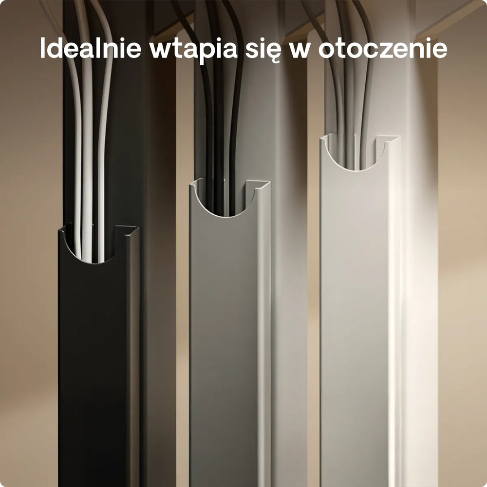 Magnetyczny kanał kablowy