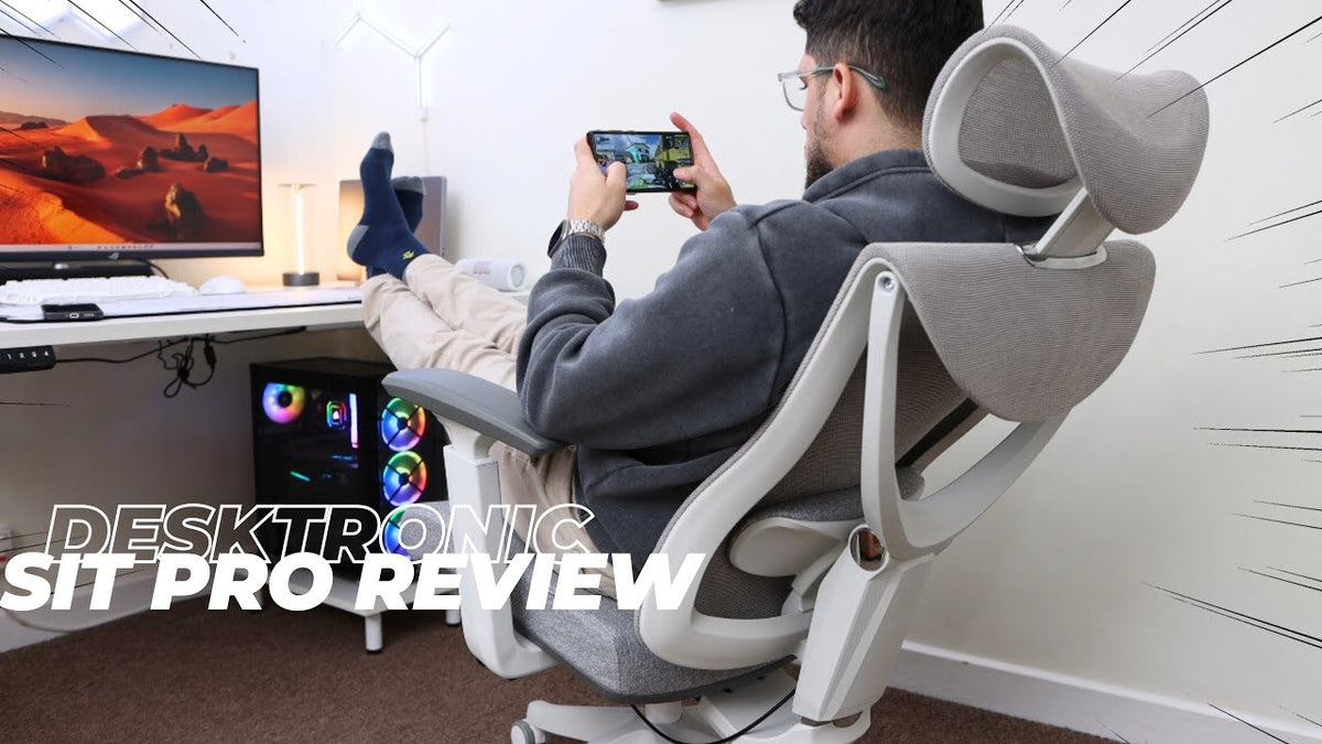 This Ergonomic Chair Changed My Desk Setup | Desktronic Sit Pro Review