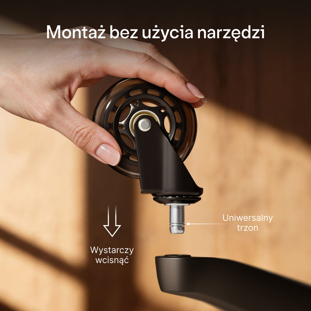 Kółka obrotowe premium