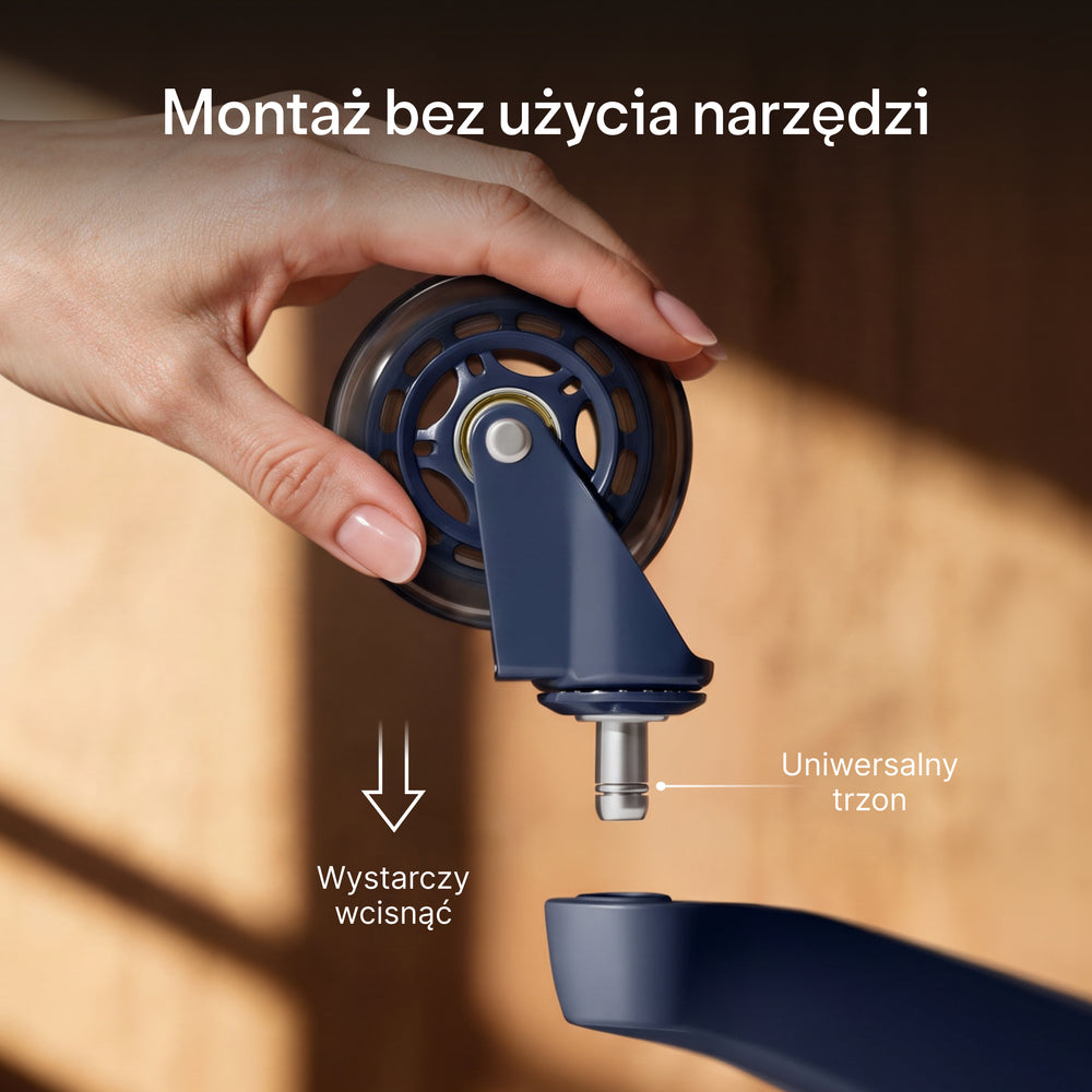 Kółka obrotowe premium