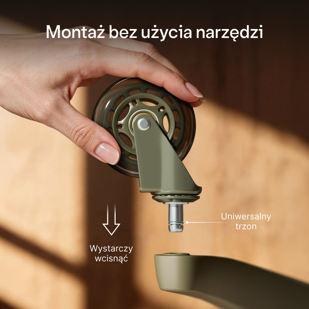 Kółka obrotowe premium