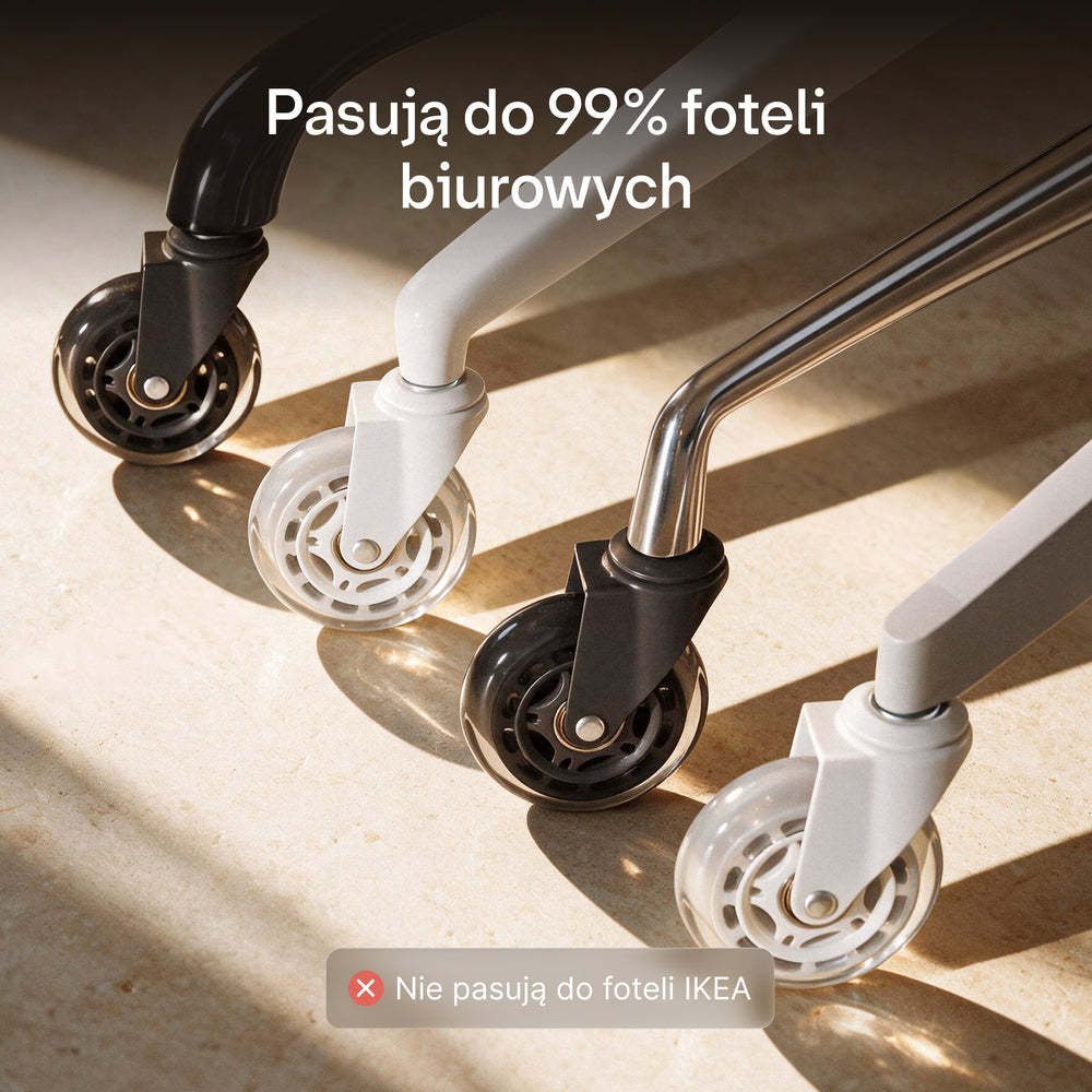 Kółka obrotowe premium