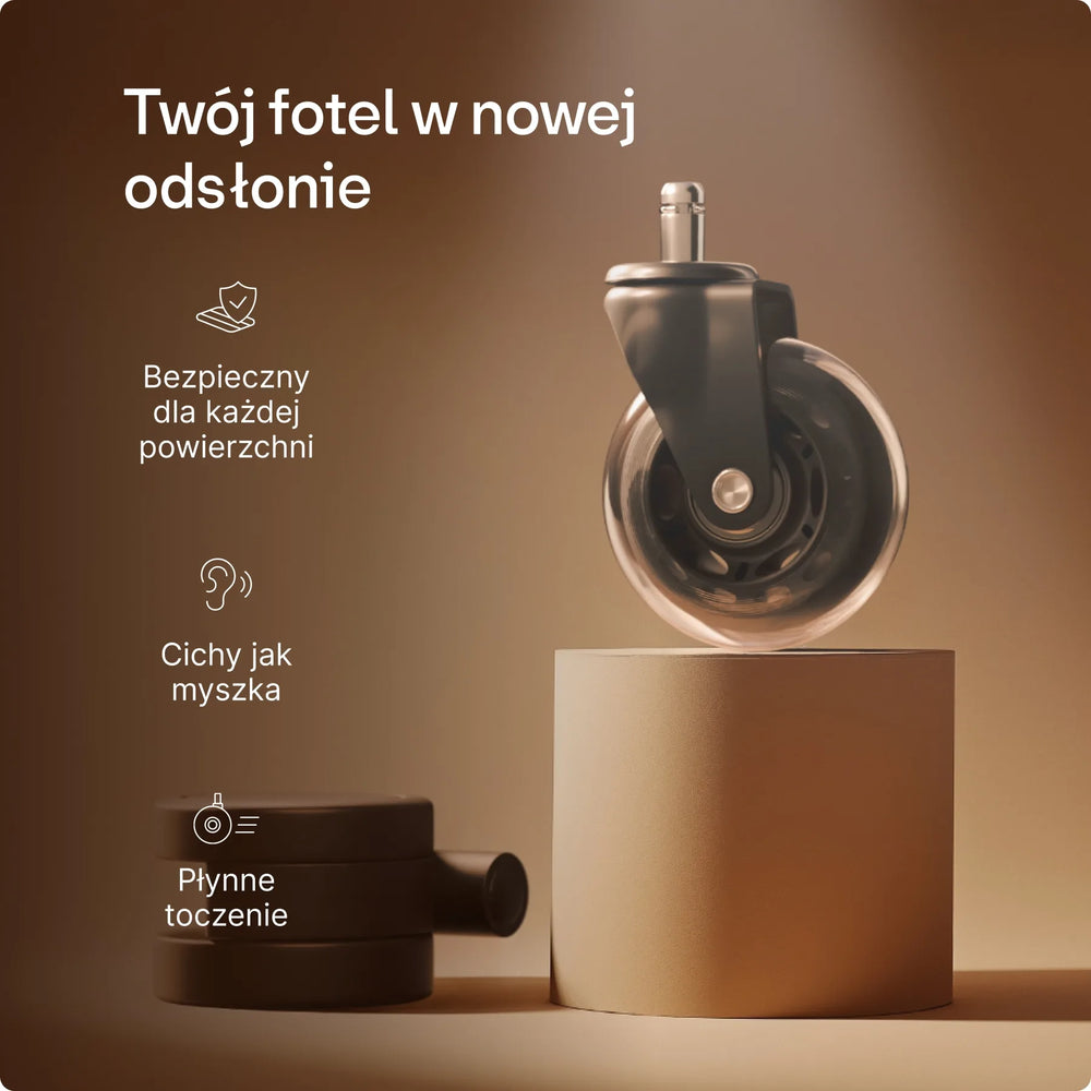 Kółka obrotowe premium