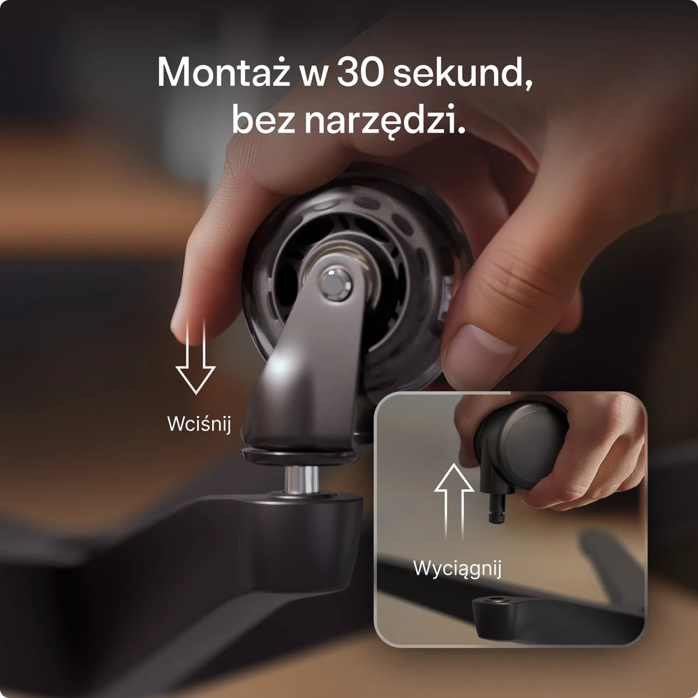 Kółka obrotowe premium