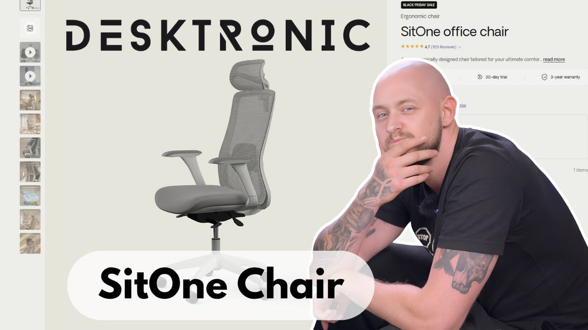 Desktronic SitOne Ergonomic Chair - Unboxing, Review & SitPro Compare